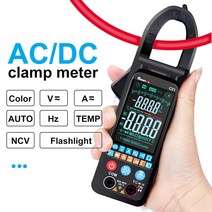 클램프미터BT-605A 600a 클램프 미터 AC/DC 전류 프로브 앰프 어댑터 디지털 멀티 작업용, 한개옵션0