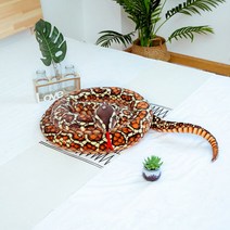 코브라 뱀 인형 대형 초대형 아나콘다 동물 캐릭터 선물 봉제 안고자는 애착 인형 300cm, 300cm S라인 아나콘다 브라운