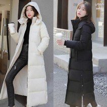 제이스토어 / 보세 롱패딩 후드 직장인 여자 점퍼 패딩 20대 30대