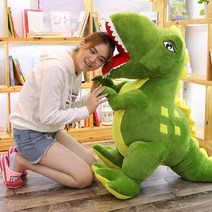 공룡 뽀글이 빅 인형 패왕 용공파라치 남아 사무실허리쿠션 까사미아쿠션 방석 사무실의자쿠션 의자허리쿠션 패브릭소품, 옵션02, 1.6미터