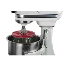 Whisk Wiper® PRO KitchenAid 키친에이드 볼 리프트 스탠드 믹서 호환 Mix 위드out Mess 궁극의 액세서리 6 이어 거품기에만 색상 레드, Red