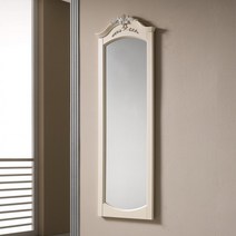 가구샘 화이트 엔틱 벽걸이 전신거울 원목전신경 B2364, 상세페이지 참조