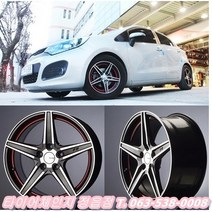 올뉴엑센트 16인치휠 PCD100 4홀 아비드 AV5FW 익산 전주 군산 정읍