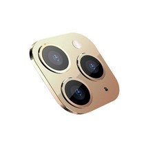 접사렌즈 어안렌즈 스마트폰 줌 망원 광각 렌즈 새로운 카메라 for iphone x xs xs max 세컨드 변경 for iphone 11 pro, 황금