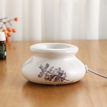 아로마 오일 도자기 전기 램프 세트 버너 미니 워머 향로 테라피 디퓨저 포트 세라믹 캔들, 자청 무늬