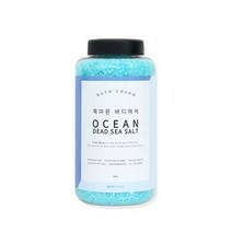 바스참 이스라엘 사해소금1KG 오션 입욕제 용기형 반신욕 족욕, 이스라엘 사해소금 1KG 오션 [굵은입자]