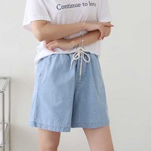 위너 청반바지)여름/데님팬츠/5부기장/밴드