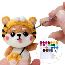 양모인형 알파카인형만들기25Colors Wool Roving Fibre Soft Yarn For Needle Felting Hand SPINNINGS Wet, 한개옵션1, 한개옵션0