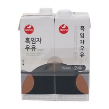 [코스빅몰] 서울 흑임자우유 750ml x 2