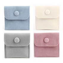 귀여운 스웨이드 액세서리 손가방 이너 여행용 생리대 미니 가방 파우치 7cm 그레이