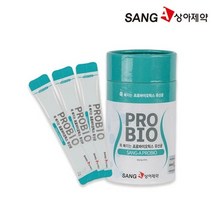 상아제약 쏙 빠지는 프로바이오틱스 유산균 프롤린 장건강 배변활동원활 면역력 강화 식약처인증, 1박스, 유산균분말스틱 30포