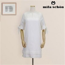 셀러허브 여성패션 [오노마] ONM 밀라숀 이태리 수입 원피스 마 린넨 화이트 55 66