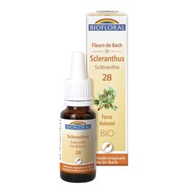 Scleranthus 25ml Biofloral Fleurs De Bach 28, 1팩