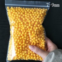 스치로폼 압축 폼포드 대형 우드락 스펀지 25354679mm 15 gbag 폴리스티렌 미니 폼 공 공예 색상 스티로폼 장식 비즈 필러, 24.79mm Gold - 15g