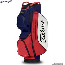 해외배송 2~3주 타이틀리스트 2020 경량15구 방수 캐디백 카드백 레드 미국, 없음