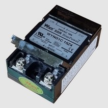 [운영] 전기 SSR 무접점 릴레이 WYNG1C10Z40 단상 AC부하형