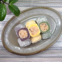 [나눔] 두텁떡 60g x 30개입 국내산찹쌀~ 견과류 강낭콩앙금 답례떡, 60g x30개, 1개