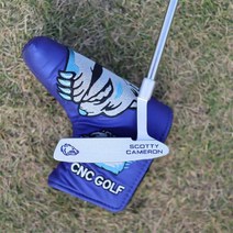 골프 연습용 일체형 골프 퍼터 불곰 scotty camer ON brown bear GOLF putter, 35인치