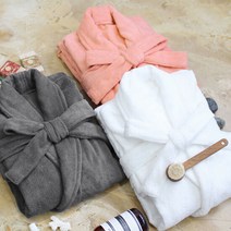 소프트터치 프리미엄 호텔 목욕가운 샤워가운, 프리미엄 목욕가운 화이트