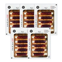 바우와우 한상떡갈비 강아지 건조간식 80g, 돼지고기, 5개