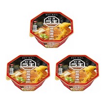 닛신 라오 컵라면 세아부라 쇼유맛 112g x3개 묶음
