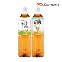 (광동 직영) 옥수수수염차 1.5L 6pet+밀싹보리차 1.5L 6pet