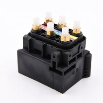 에어 서스펜션 자동차 쇼바 메르세데스-벤츠 용 솔레노이드 밸브 블록 W164 W166 W221 W251 A2123200358 1663200204 A251320005 21232003, [01] Black