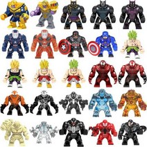 아이언맨 헐크버스터 피규어 반다이 MCU 헐크 로즈 워머신 액션 블록 건설 빌딩 크리스마스 장난감, 25피스