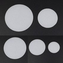 컴퓨터 먼지 필터 스폰지 테이프 필터망 그물 투명 매쉬 2 pcs 흰색 램프 그늘 35 50mm 60mm 65mm 69mm 75mm 손전등 디퓨저 렌즈 확산 난시 led 필터, 직경 190mm
