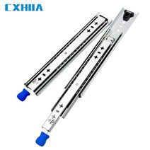고하중레일 튼튼한레일 슬라이딩도어레일 도어레일 부속 잠금 가이드 레일 볼 베어링 텔레스코픽 헤비 듀티 서랍 슬라이드 너비 개 쌍, 8.16inch400mm  No lock type