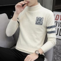 남자 캐시미어터치 목폴라 니트 사각 터틀넥 반목폴라 스판 반목티 맨투맨 오늘옷차림