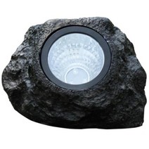 태양광충전 정원용 4LED등 돌모양 업라이트 빛 야외조명 전지판 외부등