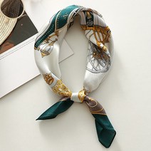 [스카프링]디아픽 여성스카프 봄 가을 사각 스카프 여자 쁘띠스카프