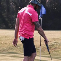 해외직구 2~3주 제이린드버그 반팔 셔츠 핑크 등로고 기능성