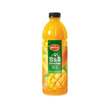 칠성 탕비실 손님대접 가족간식 델몬트 팜앤홈망고 주스 과즙음료 과일주스 생과일 1.2L 6개, 3세트
