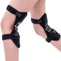 모다 스프링 무릎보호대 관절보호 지지대 무릎 보조기 세트, 2개