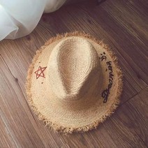 레더베이스 밀짚모자 바캉스모자 여름모자 챠밍라피아햇