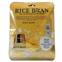 피부에 편안함 선사는 에센스 쌀겨성분 마스크팩 10매, 1, 1