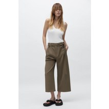 독일 자라 ZARA 플랫 패브릭 슬라이더 샌들 100468