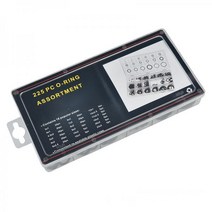 다용도 고무 오링 225pcs, 단품