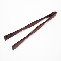 옻칠 빵 집게(270mm)-카페 뷔페 서빙 나눔 나무집게
