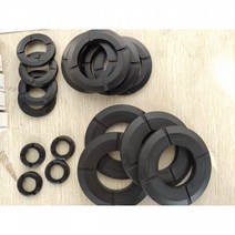 FESTO 실린더 DNC Ding qingadvu 버퍼 링 커버 와셔 불소 플라스틱 32/40/50/63/80, 5 PCS, DNC 100 Black