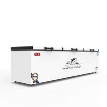 냉장 냉동 평대 쇼케이스 반찬 젓갈 진열 마트 냉장고, 618L 단일 온도 동관 지능형 온도 제어