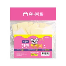유니아트 1500 간편찍찍이2.5cm 까슬이 흰색, 1개