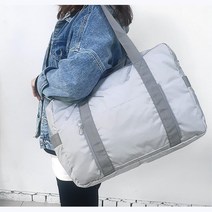 가벼운 여행용 폴딩 보스턴백 가을 간편한 휴가 용품 남녀공용 액티브한