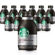 스타벅스 파이크플레이스 로스트블랙 275ml X12캔, 스타벅스 파이크플레이스 로스트