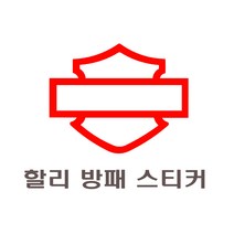 발통마켓 할리데이비슨 신형 스티커 로고 데칼 반사 골드 카멜레온 엠블럼 헬멧 기름통 사이드가방, 중형(골드)
