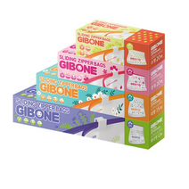 기본에 프레시키퍼 플라워 에디션 슬라이딩 지퍼백 특대형 12매 + 대형 15매 + 중형 20매 + 소형 20매 세트, 001. 4종, 1세트