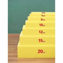 고경도스펀지 흡음재 바닥 음악작업 수족관 고탄성, 상세 페이지 참고, 70H노란색고탄성패키지(스펀지2개+패브릭3개)