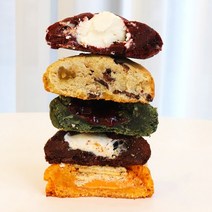 선도스토어 슈에뜨b 수제 르뱅 쿠키 결혼식 돌잔치 선물 답례품, 옵션04) 3종(비닐포장)